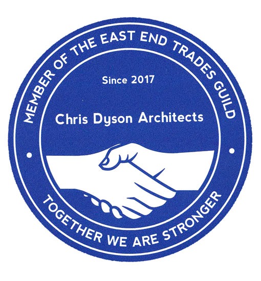 CDA accepted as members of East End Trades Guild - Chris Dyson Architects