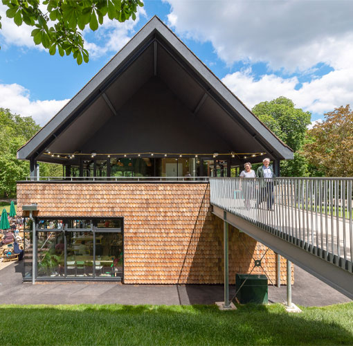 Crystal palace park cafe featured in the plan - Chris Dyson Architects