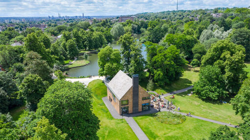 AVR London creates video of our crystal palace park cafe - Chris Dyson Architects