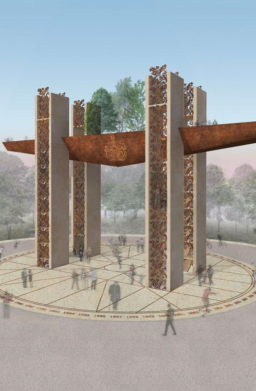 HM The Queen Triumphal Arch - Chris Dyson Architects HM The Queen Triumphal Arch - Chris Dyson Architects