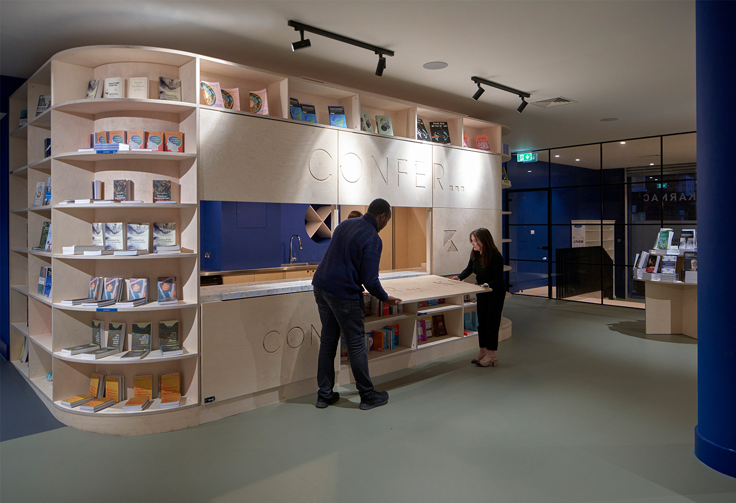 Confer & Karnac Bookshop - Chris Dyson Architects