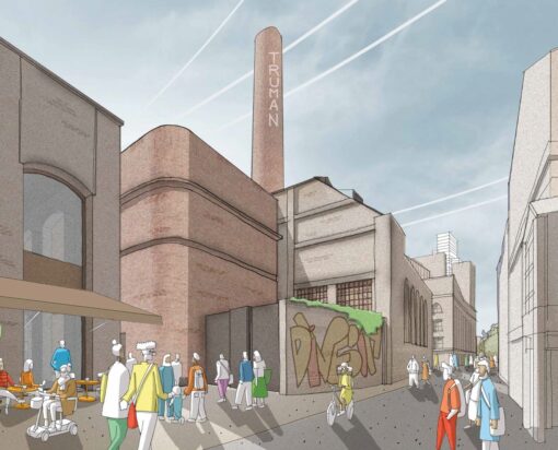 CDA and other practices design Truman Brewery revamp - Chris Dyson Architects